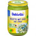 BEBIVITA Menü Risotto mit Käse und Spinat