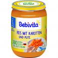 BEBIVITA Reis mit Karotten und Pute