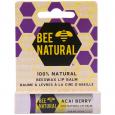 BEE Natural Lippenpflege-Stift Acai Beere