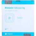 BIATAIN Silicone Ag Schaumverband 10x10 cm