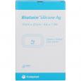 BIATAIN Silicone Ag Schaumverband 10x20 cm