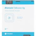 BIATAIN Silicone Ag Schaumverband 12,5x12,5 cm