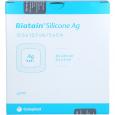 BIATAIN Silicone Ag Schaumverband 12,5x12,5 cm