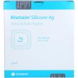 BIATAIN Silicone Ag Schaumverband 12,5x12,5 cm