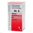 BIOCHEMIE 5 Kalium phosphoricum D 6 Tabletten