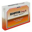 BIOTIN 5 mg N Tabletten