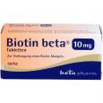 BIOTIN BETA 10 mg Tabletten