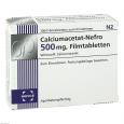 CALCIUMACETAT NEFRO 500 mg Filmtabletten