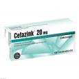 CEFAZINK 20 mg Filmtabletten