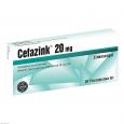 CEFAZINK 20 mg Filmtabletten