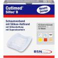 CUTIMED Siltec B Schaumverb.12,5x12,5 cm m.Haftr.