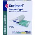 CUTIMED Sorbact Gel Kompressen 7,5x7,5 cm