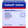 CUTISOFT Cotton Kompr.10x10 cm steril 8fach
