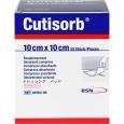 CUTISORB Saugkompressen steril 10x10 cm