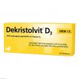 DEKRISTOLVIT D3 2000 I.E. Tabletten