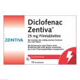 DICLOFENAC Zentiva 25 mg Filmtabletten