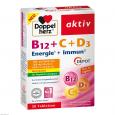 DOPPELHERZ B12+C+D3 Depot aktiv Tabletten