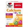 DOPPELHERZ Calcium+D3+K Tabletten