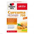 DOPPELHERZ Curcuma 750 Kapseln