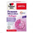 DOPPELHERZ Frauen Mineralien+Kollagen Depot Tabl.
