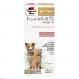 DOPPELHERZ für Tiere Haut&Fell Öl f.Hunde/Katzen