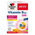 DOPPELHERZ Vitamin B12 500 Tabletten