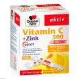 DOPPELHERZ Vitamin C 500+Zink Depot DIRECT Pellets