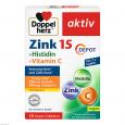 DOPPELHERZ Zink 15 mg+Histidin+Vit.C Depot aktiv