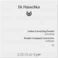 DR.HAUSCHKA Colour Correcting Powder 01 activatin