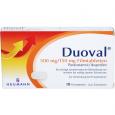 DUOVAL 500 mg/150 mg Filmtabletten