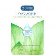 DUREX naturals Kondome mit Gleitgel wasserbasiert