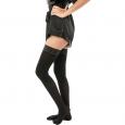 ECOSANA COTTON K2 AD normal 6 schwarz o.Sp.