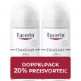 EUCERIN Deodorant Roll-on 0% Aluminium Doppelpack