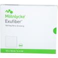 EXUFIBER 10x10 cm Gel-Faserverband