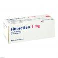 FLUORETTEN 1,0 mg Tabletten