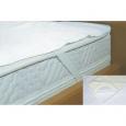 FROTTEE SPANNAUFLAGE 90x200cm m.Folie beschicht.