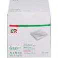 GAZIN Mullkomp.10x10 cm steril 12fach groß