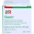 GAZIN Verbandmull 6 cmx5 m 4fach gerollt