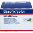 GAZOFIX color Fixierbinde kohäsiv 6 cmx20 m grün