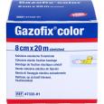 GAZOFIX color Fixierbinde kohäsiv 8 cmx20 m gelb