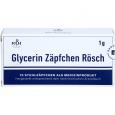 GLYCERIN ZÄPFCHEN Rösch 1 g gegen Verstopfung
