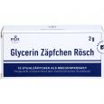 GLYCERIN ZÄPFCHEN Rösch 2 g gegen Verstopfung