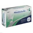 HANDSCHUHE Einmal Latex puderfrei L