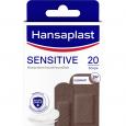 HANSAPLAST Sensitive Pflasterstrips hautton dark
