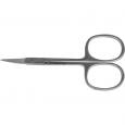 HAUTSCHERE 9 cm gebogen rostfrei