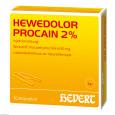 HEWEDOLOR Procain 2% Injektionslösung in Ampullen