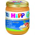 HIPP Frucht-Duett Pfirsich-Mango in Apfel m.Jogh.