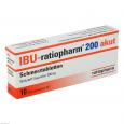 IBU-RATIOPHARM 200 mg akut Schmerztbl.Filmtabl.