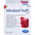 IDEALAST-haft color Binde 6 cmx4 m rot