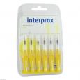 INTERPROX reg mini gelb Interdentalbürste Blister